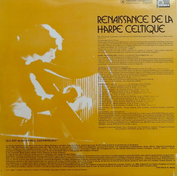 Alan Stivell : Renaissance De La Harpe Celtique (LP, Album, Gat)