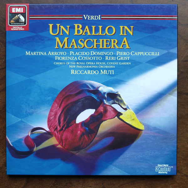 Giuseppe Verdi : Un Ballo In Maschera (2xLP, Album, RM + Box)