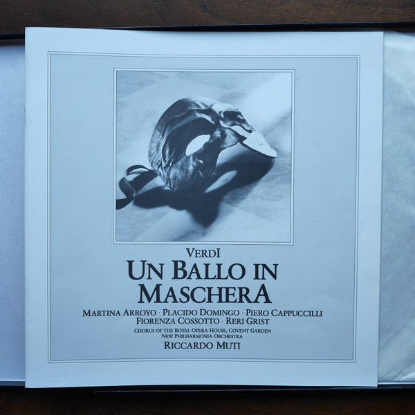Giuseppe Verdi : Un Ballo In Maschera (2xLP, Album, RM + Box)