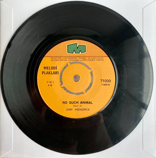 Jimi Hendrix : No Such Animal (7", Single, Pic)