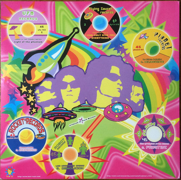 The Nazis From Mars : Space Pebbles (Wild, Primitive & Psychotic Killer Hits From Outer Space) (12", MiniAlbum)