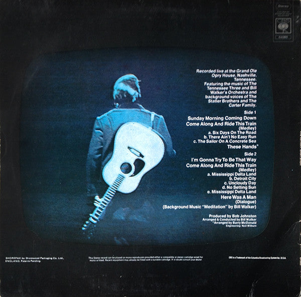 Johnny Cash : The Johnny Cash Show (LP, Album)