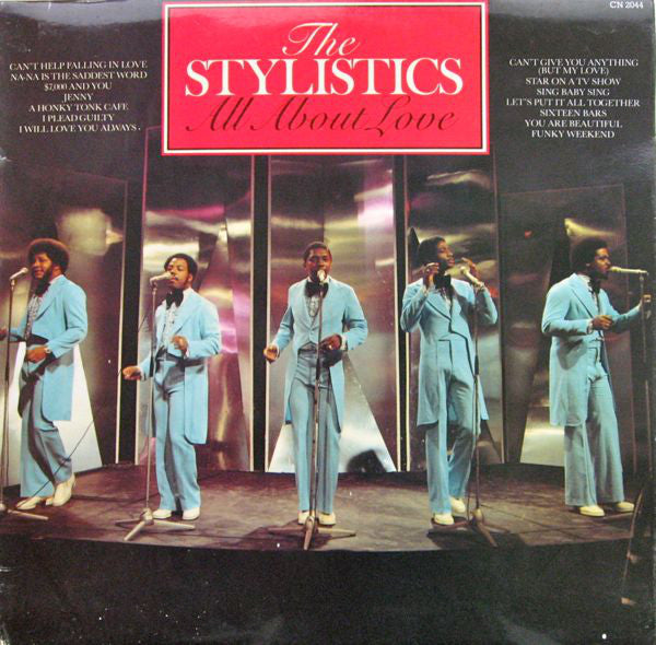 The Stylistics : All About Love (LP, Comp)