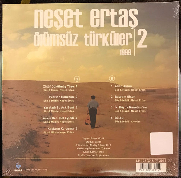 Neşet Ertaş : Ölümsüz Türküler 2 1999 (LP)