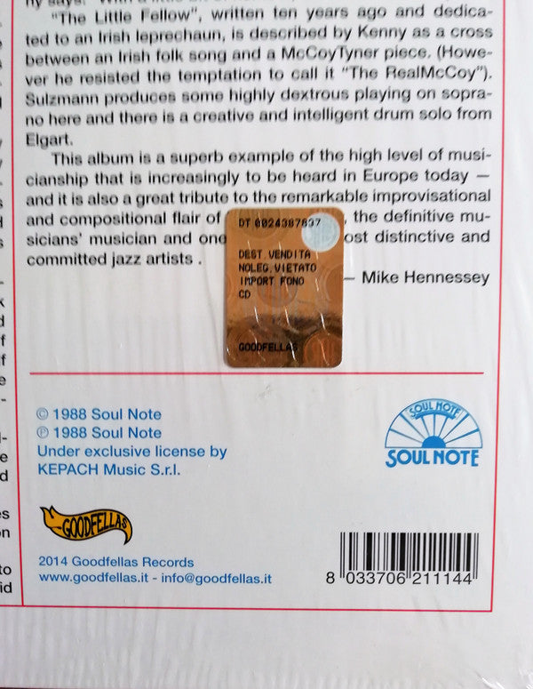 Kenny Wheeler Quintet : Flutter By, Butterfly (LP, Album, RE, 180 + CD)