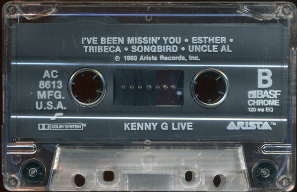 Kenny G (2) : Live (Cass, Album)