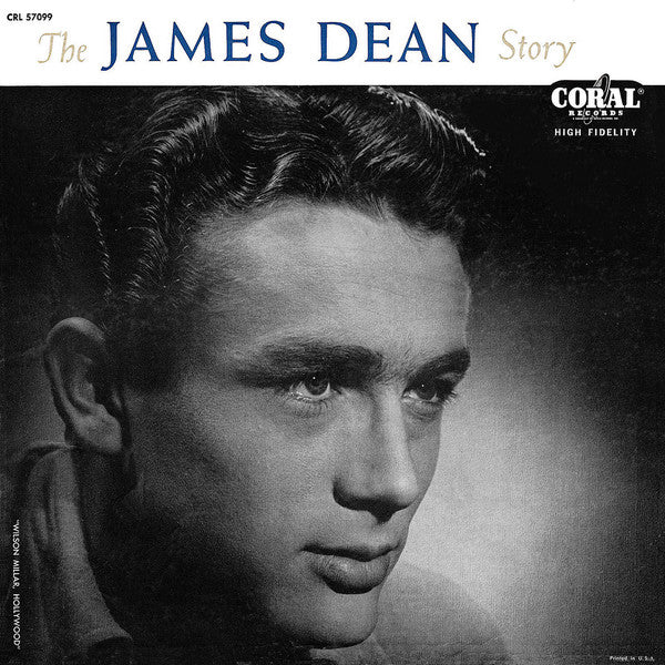 Steve Allen (3), Bill Randle : The James Dean Story (LP, Mono)