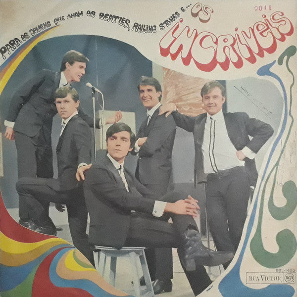 Os Incríveis - Para Os Jovens Que Amam Os Beatles, Rolling Stones E... Os Incríveis (LP, Album, Mono)
