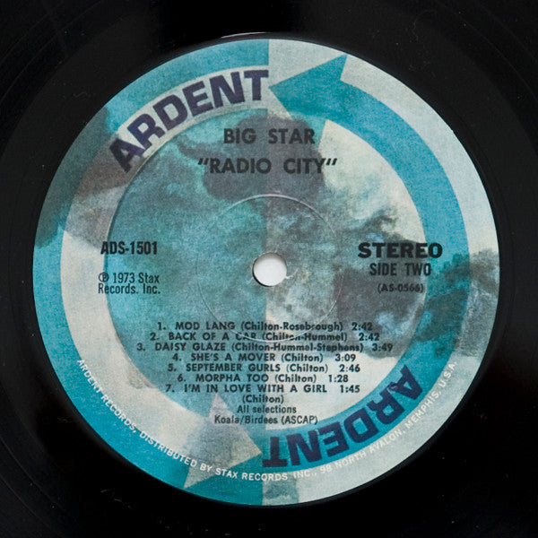 Big Star : Radio City (LP, Album, RE)