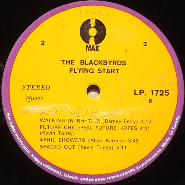 The Blackbyrds : Flying Start (LP, Album)
