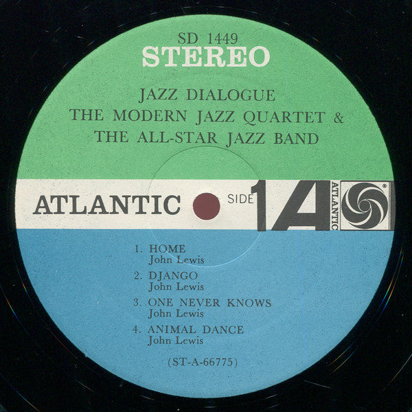 The Modern Jazz Quartet And The The All-Star Jazz Band : Jazz Dialogue (LP, Album)