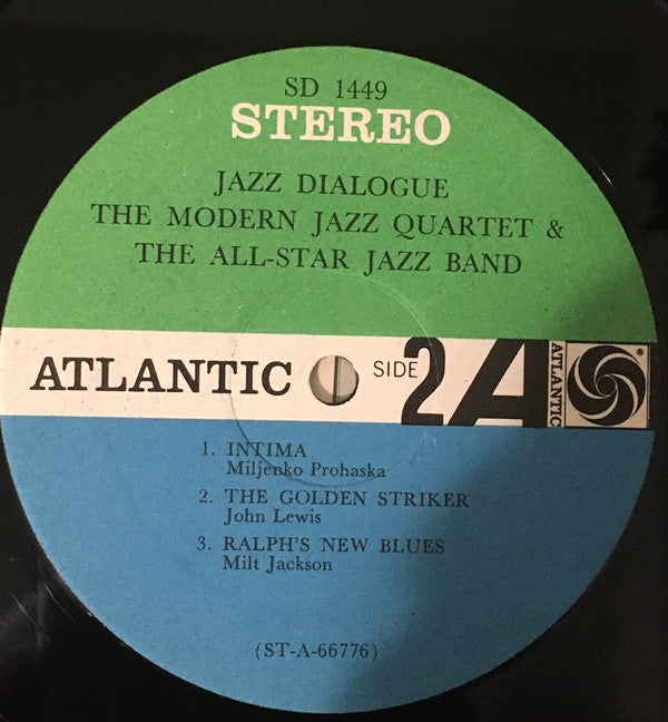 The Modern Jazz Quartet And The The All-Star Jazz Band : Jazz Dialogue (LP, Album)