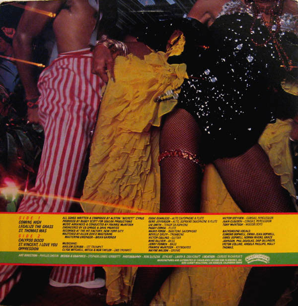 Alston "Beckett" Cyrus : Disco Calypso (LP, Album)
