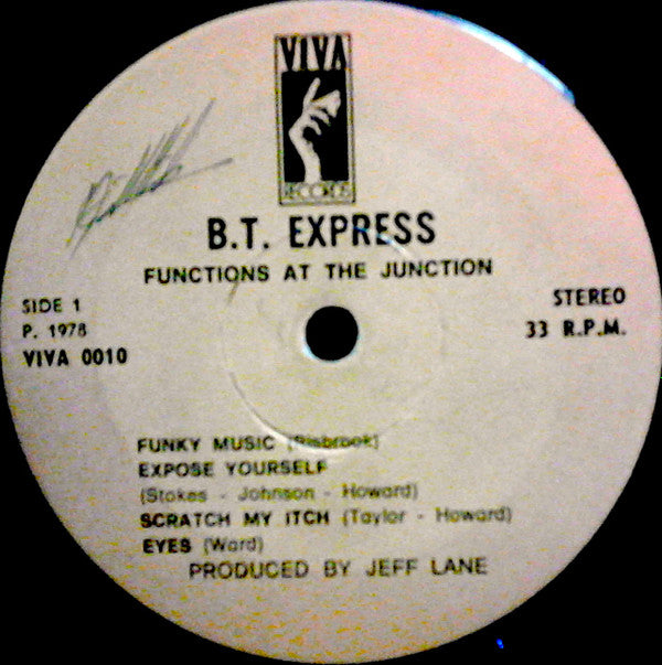 B.T. Express : Function At The Junction (LP, Album)