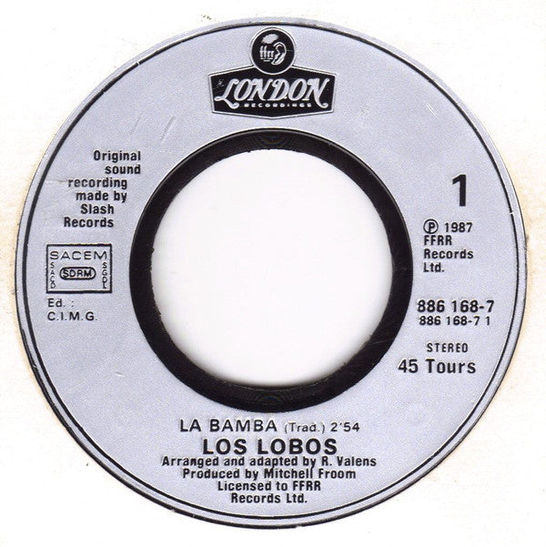 Los Lobos : La Bamba (7", Single)