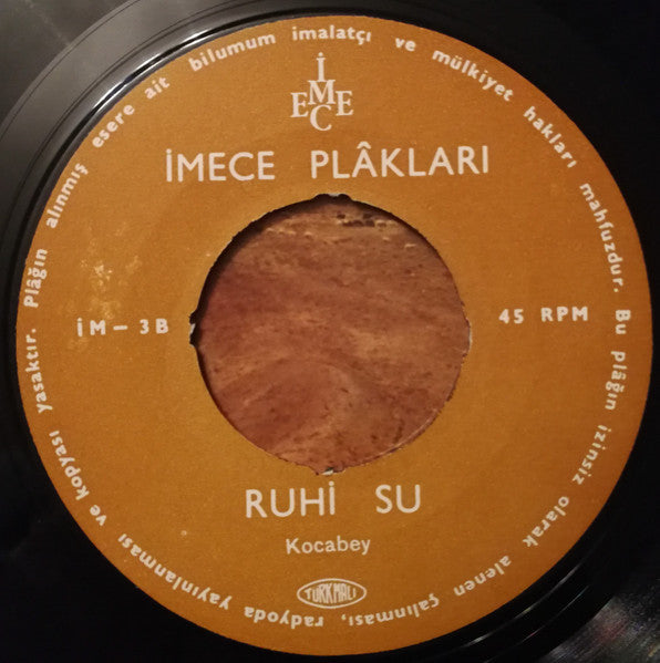 Ruhi Su : Köroğlu Yiğitlemesi / Kocabey (7", Single)