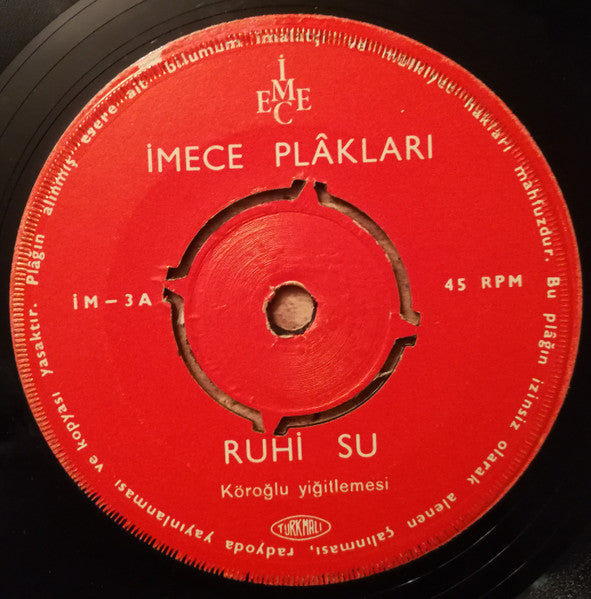 Ruhi Su : Köroğlu Yiğitlemesi / Kocabey (7", Single)