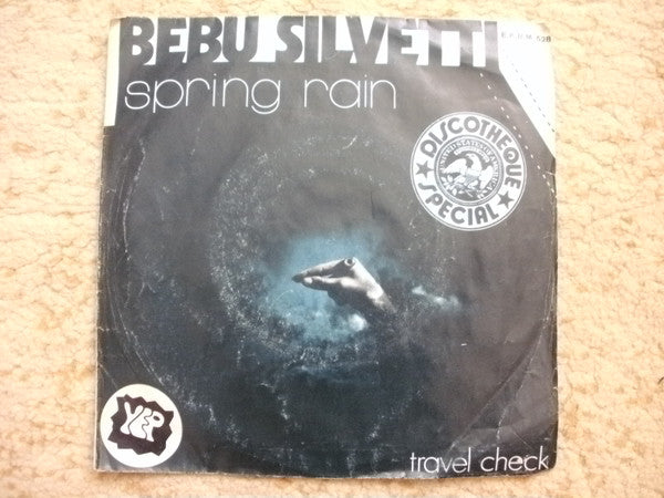 Bebu Silvetti : Spring Rain / Travel Check  (7", Single)
