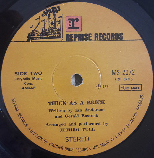 Jethro Tull : Thick As A Brick (LP, Album)