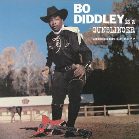 Bo Diddley : Bo Diddley Is A Gunslinger (LP, Album, RE)