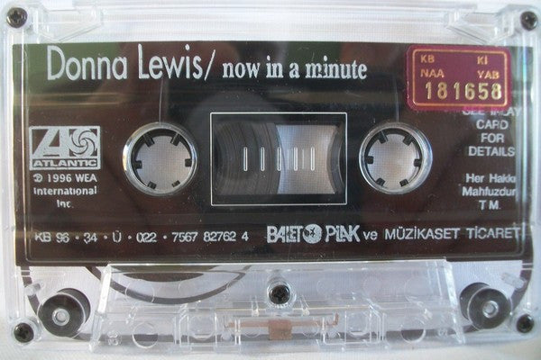 Donna Lewis : Now In A Minute (Cass, Album)