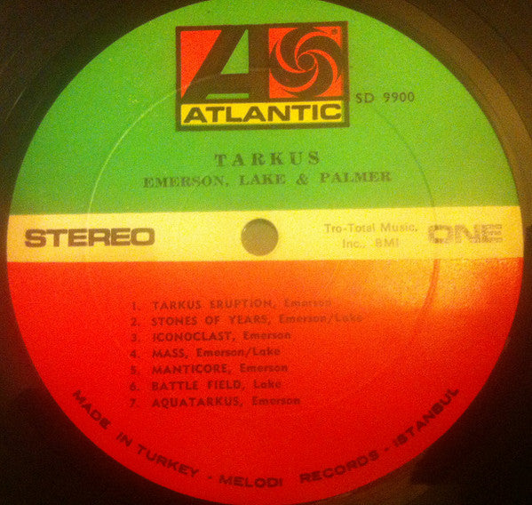 Emerson, Lake & Palmer : Tarkus (LP, Album)