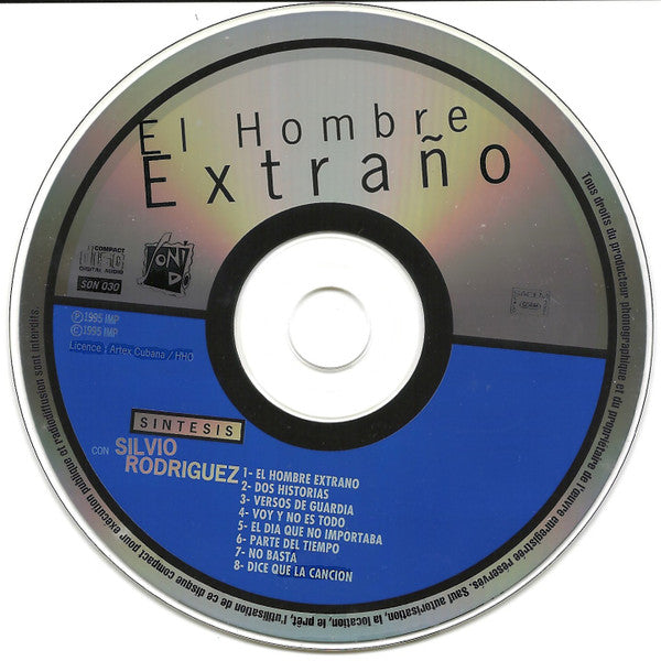Grupo Sintesis Con Silvio Rodríguez : El Hombre Extraño (CD, Album, RE)