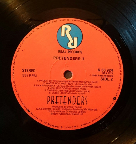 The Pretenders : Pretenders II (LP, Album)