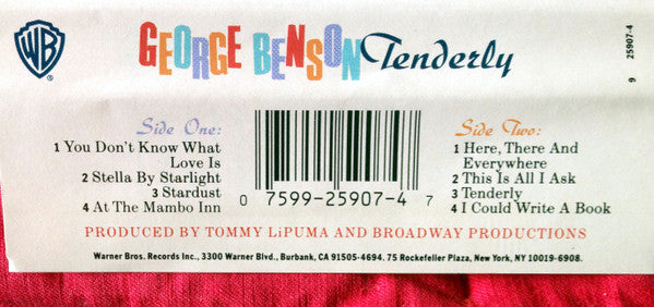 George Benson : Tenderly (Cass, Album)
