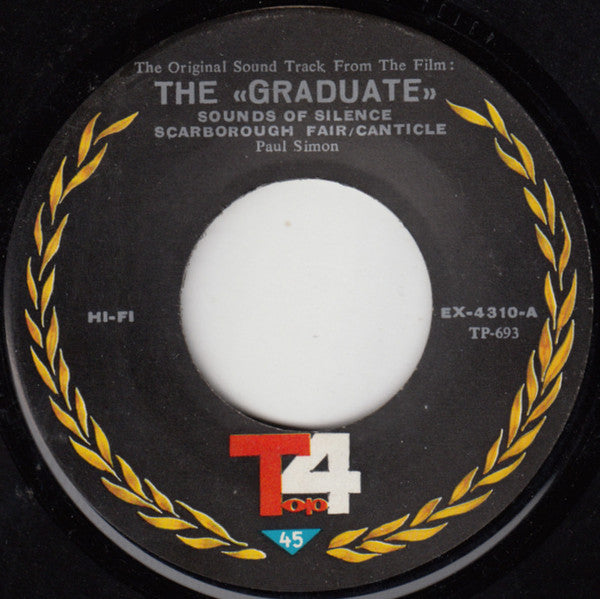 Simon & Garfunkel : The Original Sound Track From The Film: «The Graduate» (7", EP, Mono, Unofficial)
