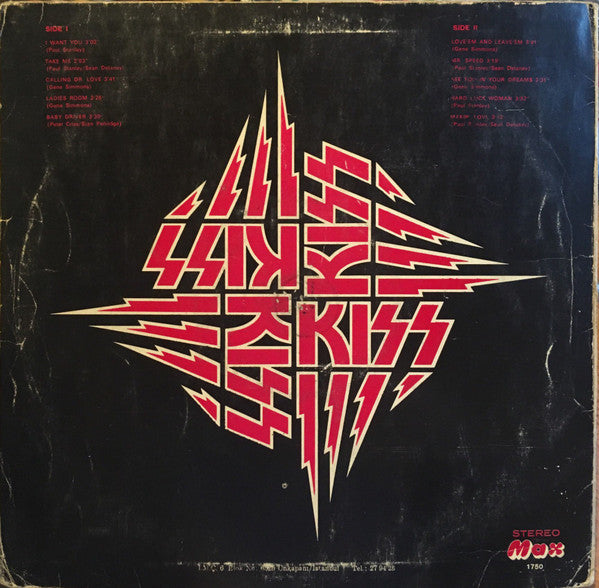 Kiss : Rock And Roll Over (LP, Album)