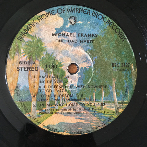 Buy Michael Franks : One Bad Habit (LP, Album) Online for a great