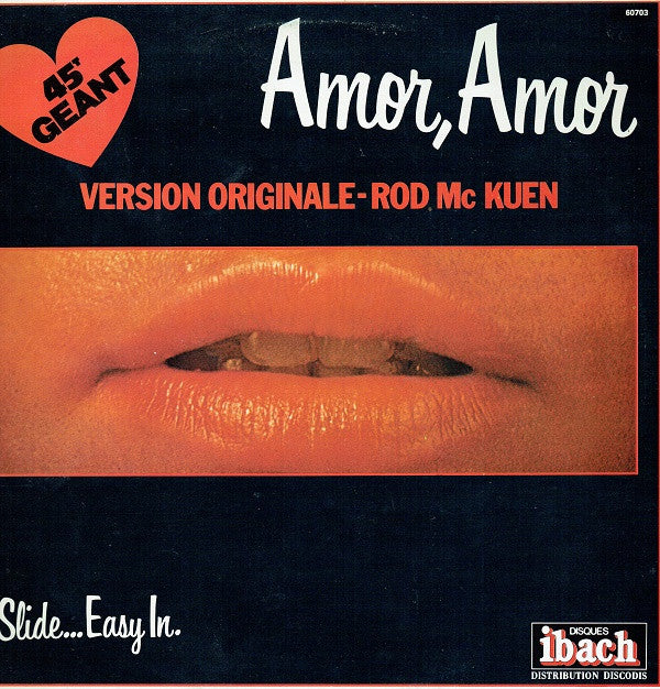 Rod McKuen : Amor, Amor / Slide... Easy In. (12")