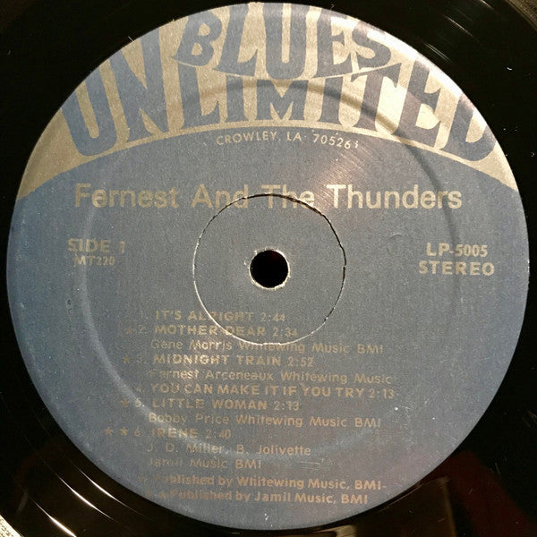 Fernest And The Thunders : Fernest And The Thunders (LP)