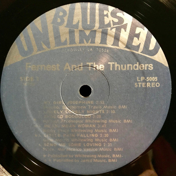 Fernest And The Thunders : Fernest And The Thunders (LP)