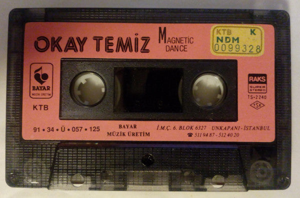 Okay Temiz : Magnetic Dance (1991) (Cass, Album)