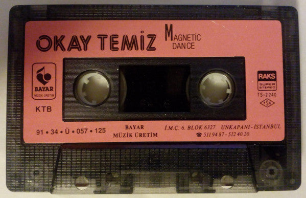 Okay Temiz : Magnetic Dance (1991) (Cass, Album)