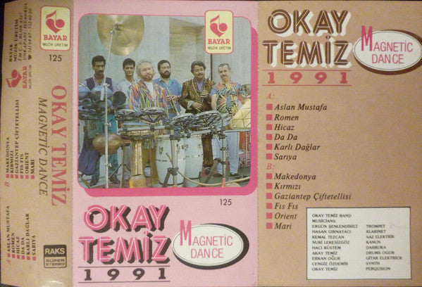 Okay Temiz : Magnetic Dance (1991) (Cass, Album)
