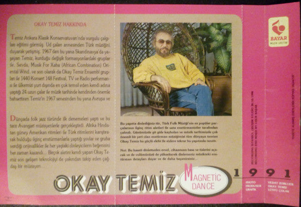 Okay Temiz : Magnetic Dance (1991) (Cass, Album)
