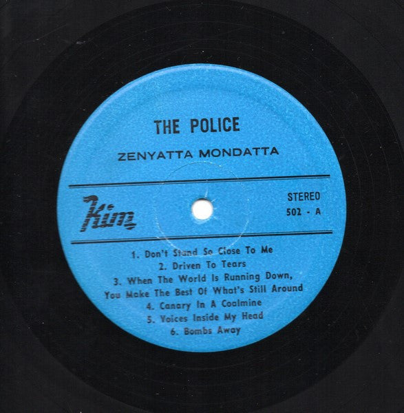 The Police : Zenyatta Mondatta (LP, Album)