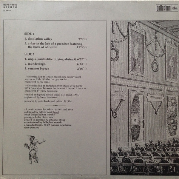 Nektar : Sunday Night At London Roundhouse (LP, Album, Gat)