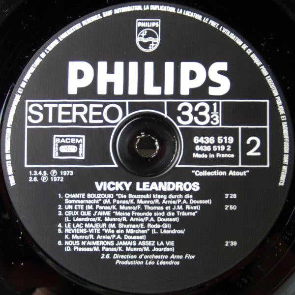 Vicky Leandros : Après Toi (LP, Comp)