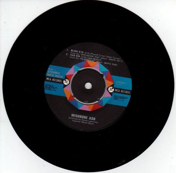 Wishbone Ash : Blind Eye EP (7", EP, Maxi)