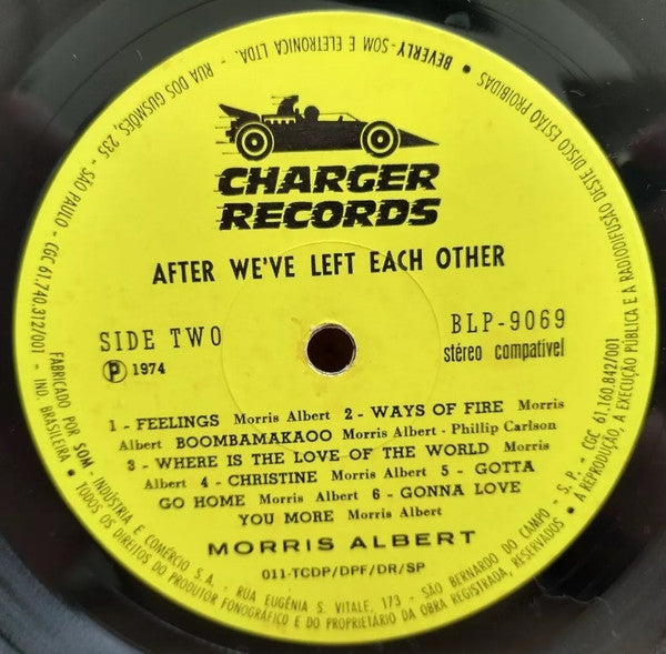 Morris Albert : After We've Left Each Other (LP, Album)
