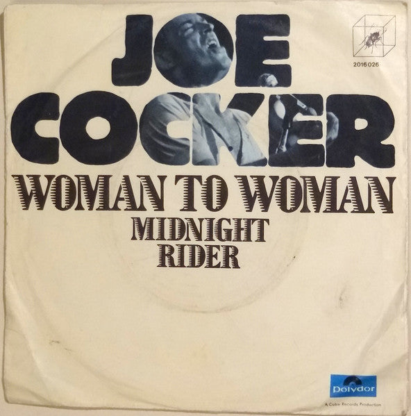 Joe Cocker : Woman To Woman (7")