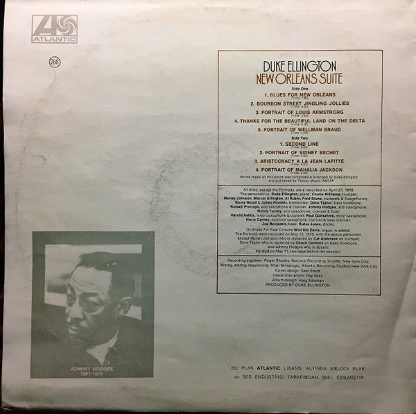 Duke Ellington : New Orleans Suite (LP, Album)