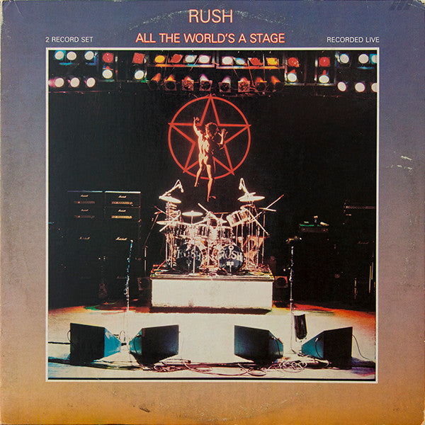 Rush : All The World's A Stage (2xLP, Album, Pit)