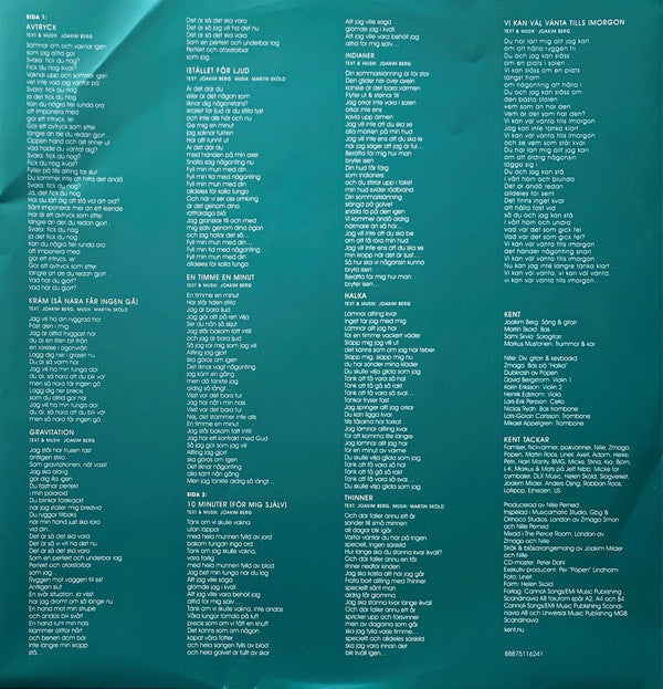 Kent (2) : Verkligen (LP, Album, RE)