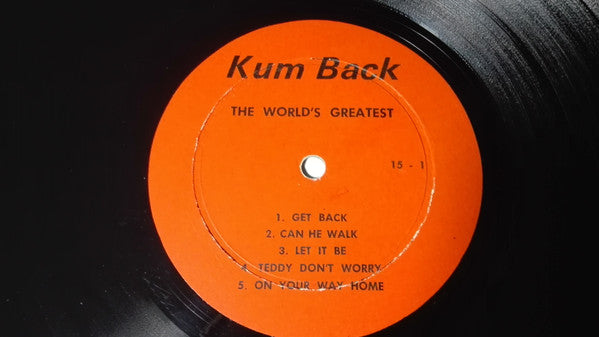 The Beatles : Kum Back (LP, Unofficial, Ora)