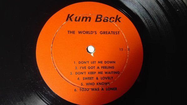 The Beatles : Kum Back (LP, Unofficial, Ora)